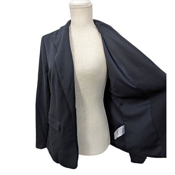 LIKE NEW Jason Wu Women's Black Single Button Blazer Size S - Picture 6 of 10